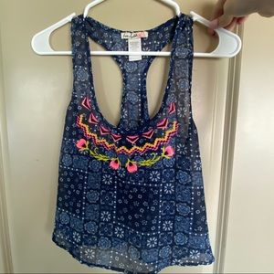 Cute tank top (size small)